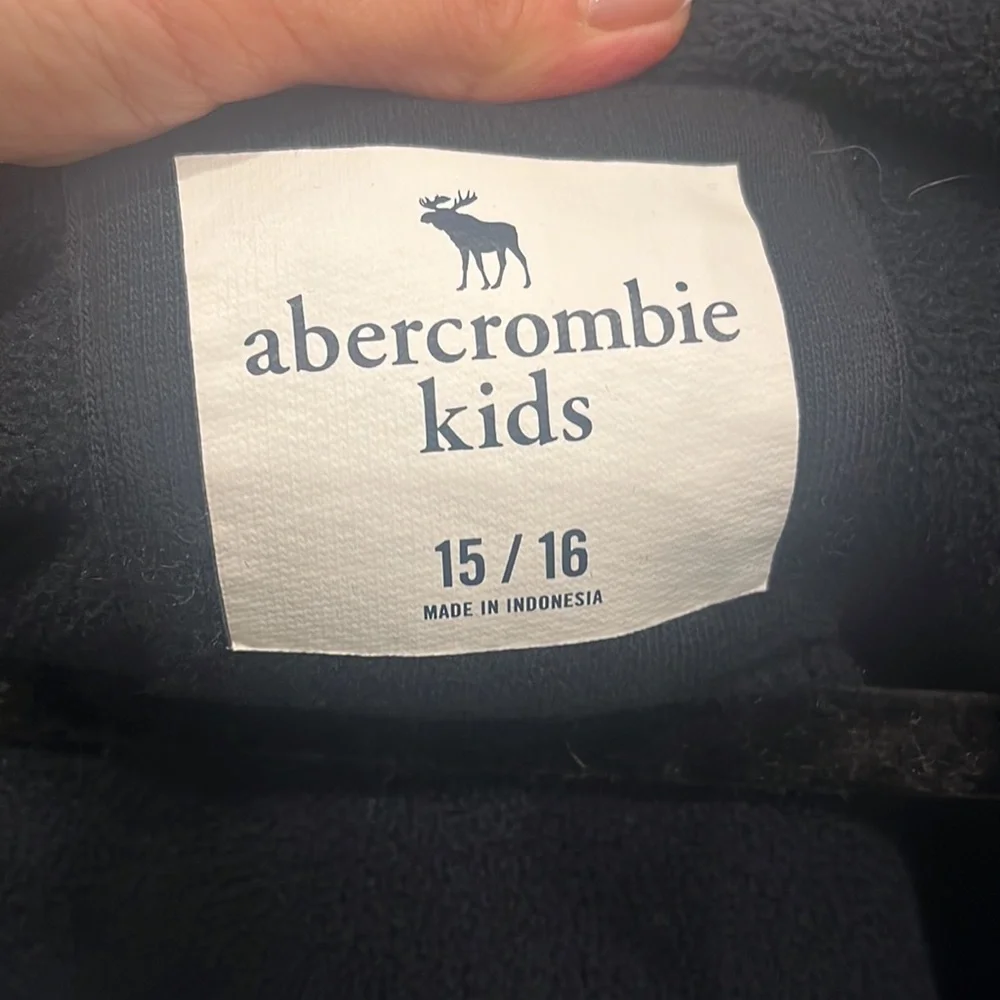 Abercrombie boys zip up jacket